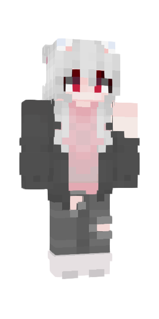 White Classic #db2d Minecraft skin avatar