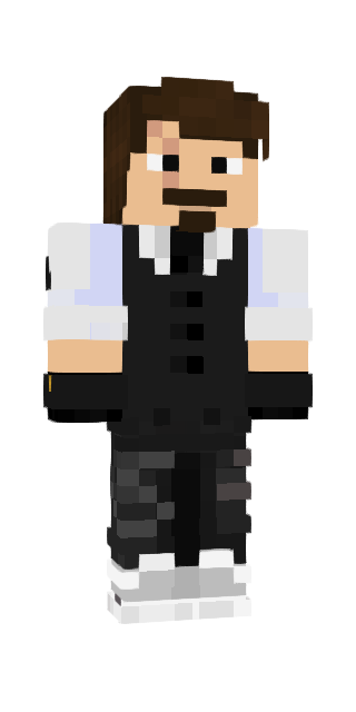Black Classic #dbc2 Minecraft skin avatar