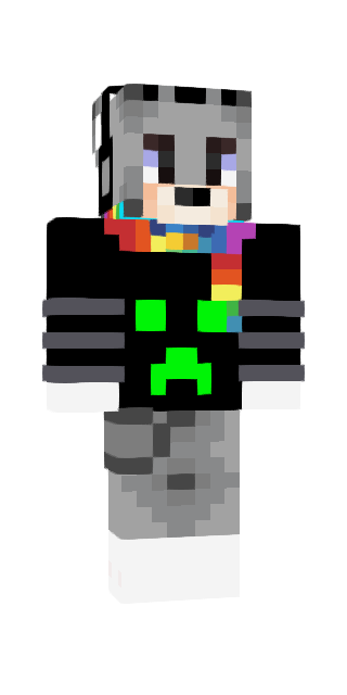 Monochrome Classic #dbcf Minecraft skin avatar