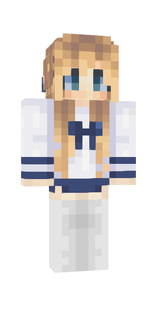 White Classic #dbf5 Minecraft skin avatar