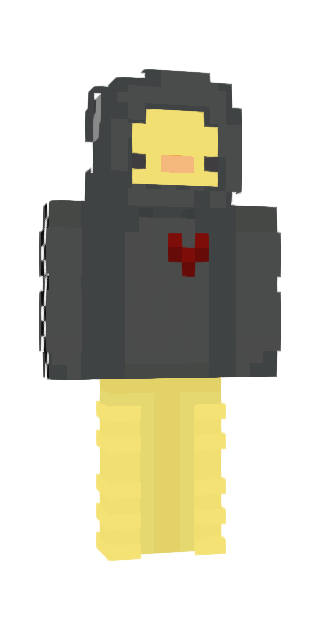 Black Classic #dcab Minecraft skin avatar