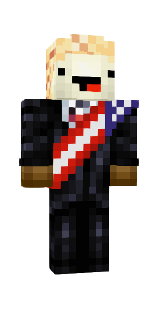 Black Classic #dd6d Minecraft skin avatar