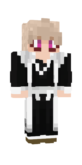 White Classic #dd7d Minecraft skin avatar