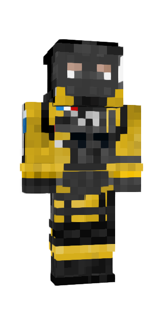 Black Classic #ddb2 Minecraft skin avatar