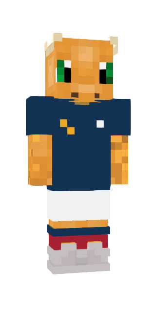 Colorful Slim #dec3 Minecraft skin avatar