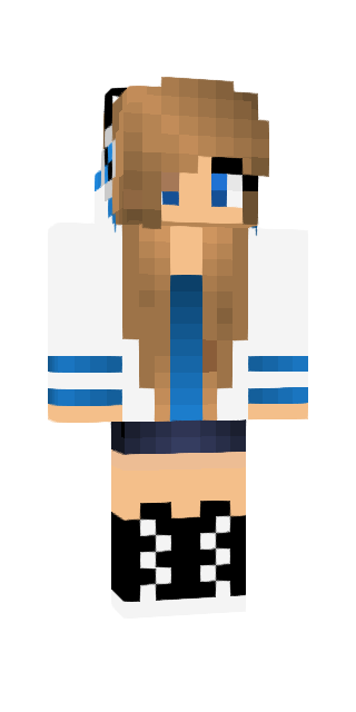 White Classic #deff Minecraft skin avatar