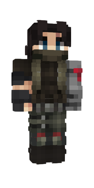 Dark Classic #df3e Minecraft skin avatar