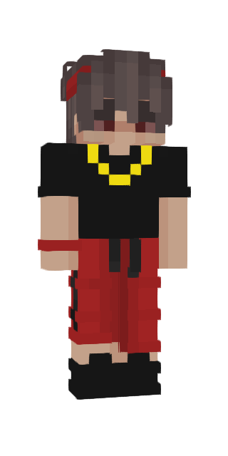 Black Slim #dfbd Minecraft skin avatar