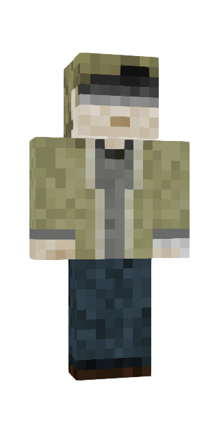 Gray Classic #dfbe Minecraft skin avatar