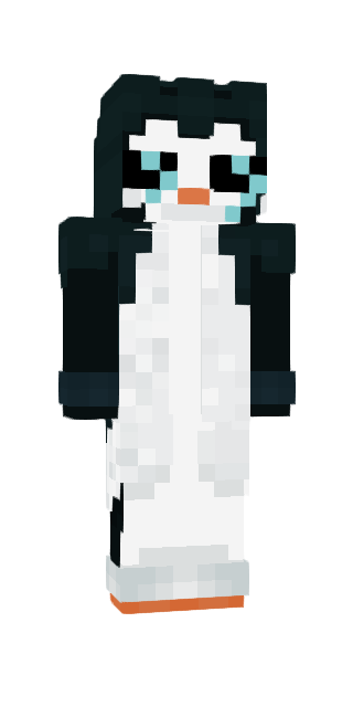 Black Slim #e176 Minecraft skin avatar