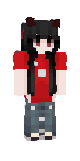 Black Slim #e265 Minecraft skin avatar