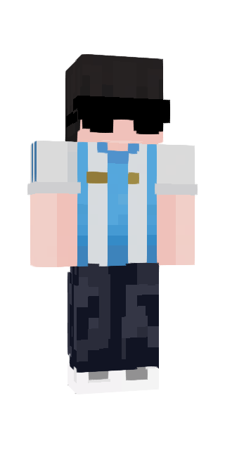 Black Classic #e2e6 Minecraft skin avatar