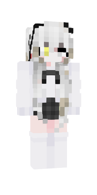 Light Slim #e3cb Minecraft skin avatar
