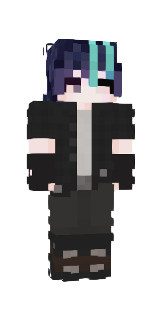 Dark Slim #e686 Minecraft skin avatar