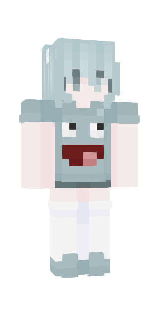 White Classic #e75c Minecraft skin avatar