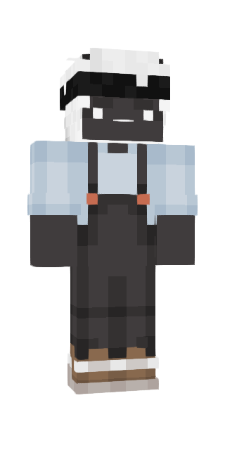 Monochrome Classic #e7b8 Minecraft skin avatar