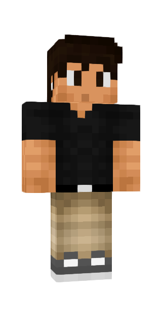 Black Classic #e9d6 Minecraft skin avatar
