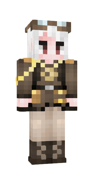 White Slim #ebf5 Minecraft skin avatar