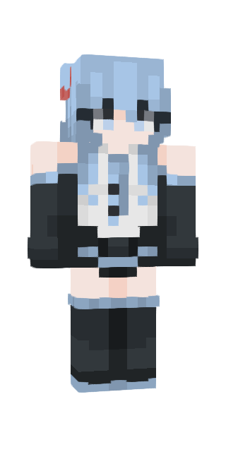 Black Classic #edfc Minecraft skin avatar