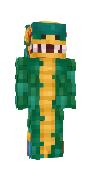 Colorful Slim #ef08 Minecraft skin avatar