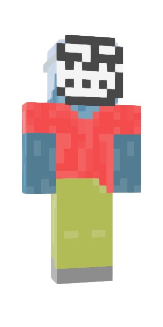 Colorful Classic #ef3f Minecraft skin avatar