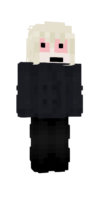 Black Slim #effc Minecraft skin avatar