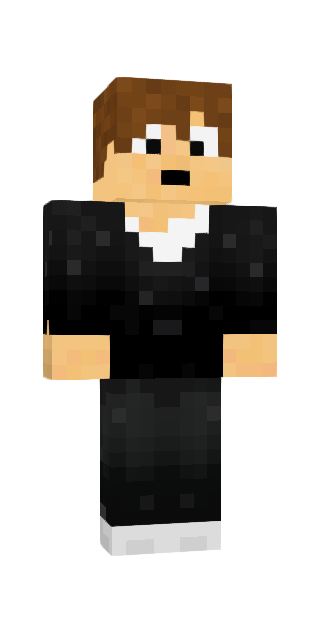 Black Classic #f04c Minecraft skin avatar
