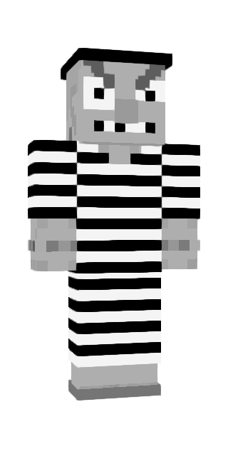 Monochrome Classic #f06b Minecraft skin avatar