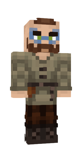 Black Classic #f1a7 Minecraft skin avatar