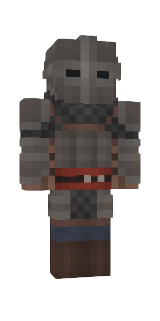 Monochrome Classic #f1be Minecraft skin avatar