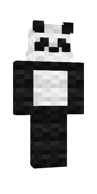 Monochrome Classic #f1d4 Minecraft skin avatar