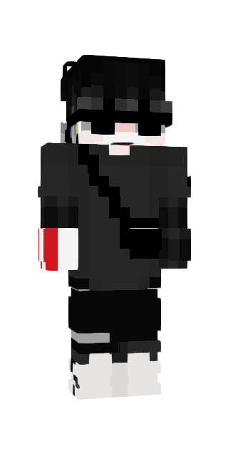 Monochrome Slim #f270 Minecraft skin avatar