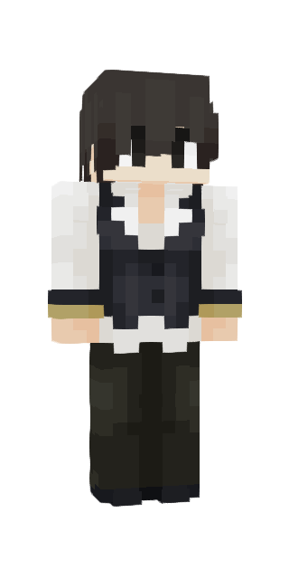 Black Slim #f2ec Minecraft skin avatar