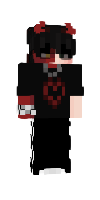 Dark Slim #f3aa Minecraft skin avatar