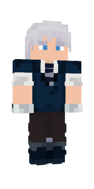 Black Classic #f42d Minecraft skin avatar