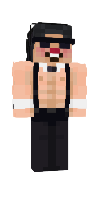 Black Classic #f48d Minecraft skin avatar