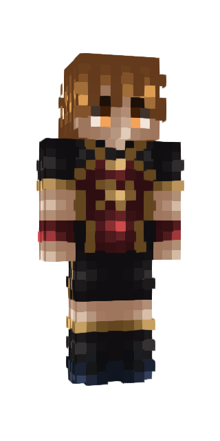 Black Slim #f4e2 Minecraft skin avatar