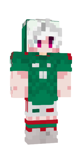 Colorful Classic #f71f Minecraft skin avatar