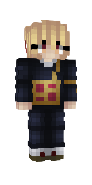 Black Slim #f761 Minecraft skin avatar