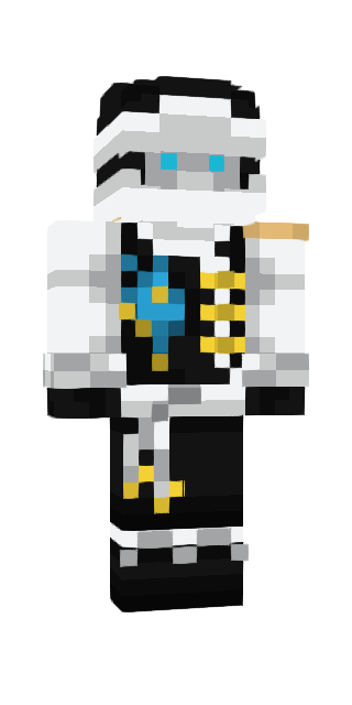 Black Classic #f81b Minecraft skin avatar