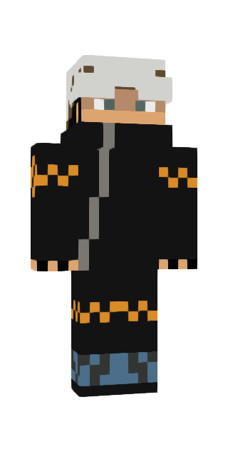 Monochrome Classic #f8a0 Minecraft skin avatar