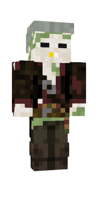 Black Classic #f901 Minecraft skin avatar