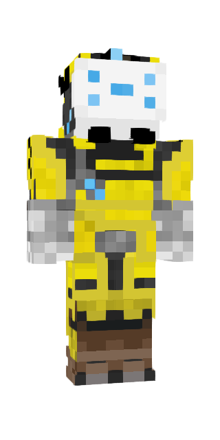 Yellow Classic #f951 Minecraft skin avatar