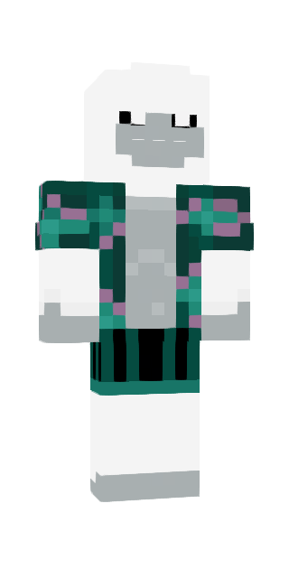 White Classic #f96b Minecraft skin avatar