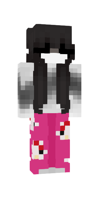 Black Slim #f97f Minecraft skin avatar