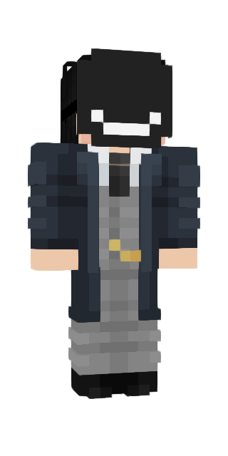 Black Classic #fa4d Minecraft skin avatar