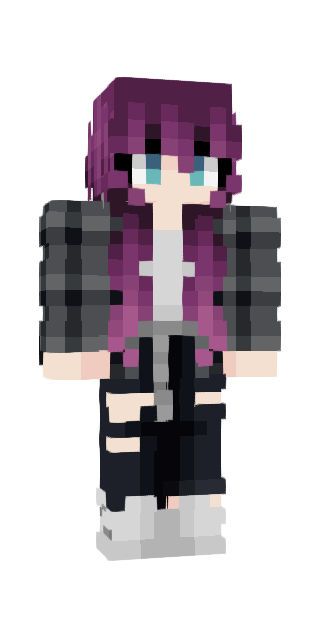 Black Classic #fb0f Minecraft skin avatar