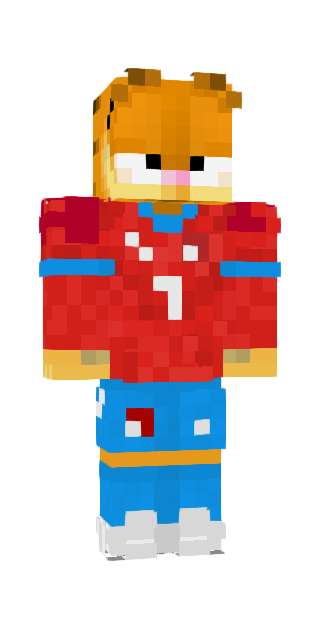 Colorful Classic #fb27 Minecraft skin avatar