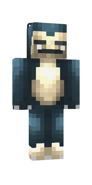 Black Classic #fc29 Minecraft skin avatar