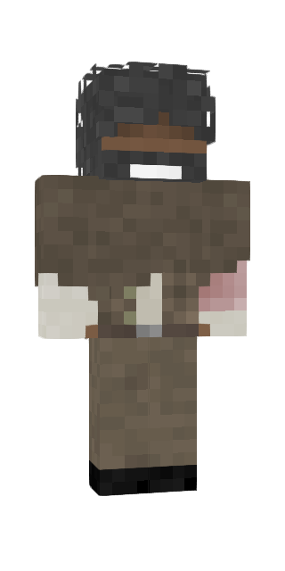 Monochrome Classic #fc37 Minecraft skin avatar